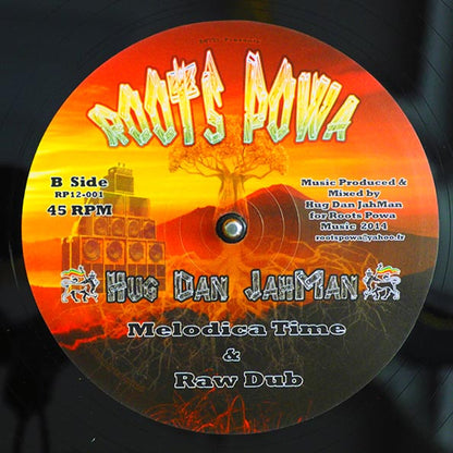 Junior Flames - They're So Greedy; Hug Dan JahMan - Greedy Dub  /  Hug Dan JahMan - Melodica Time; Hug Dan JahMan - Raw Dub (12")