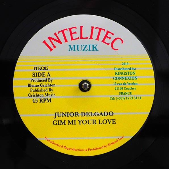 Jr. Delgado - Gim Mi Your Love  /  Gim Me Version (7")