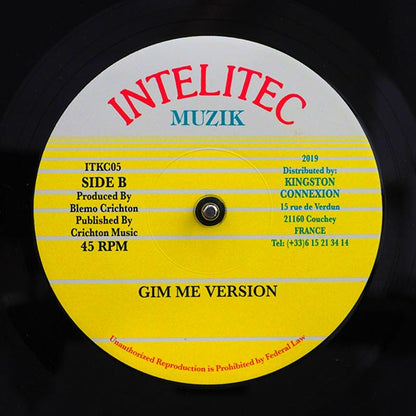 Jr. Delgado - Gim Mi Your Love  /  Gim Me Version (7")