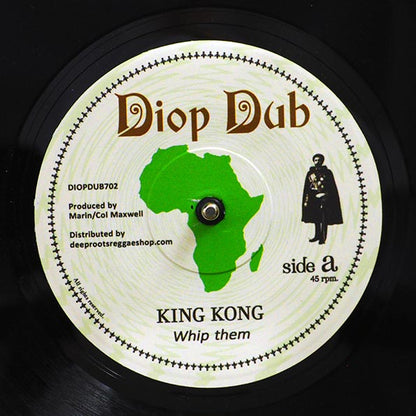 King Kong - Whip Dem  /  Simon Nyabin, Dougie Conscious - Whip Dub (7")
