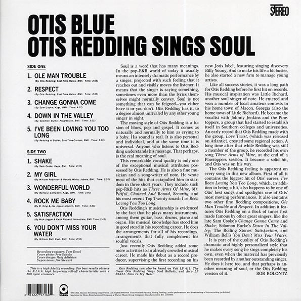 Otis Redding - Otis Blue/Otis Redding Sings Soul (180g) (LP) - PureSound Records