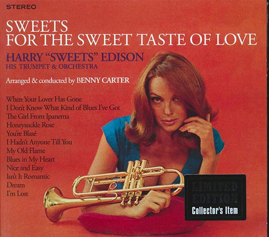 Harry Sweets Edison - Sweets For The Sweet Taste Of Love + When Lights Are Low (2 albums on 1 CD) (24 tracks) (ltd. ed.) (deluxe 3-fold digipak) (24-bit mastering) (CD)
