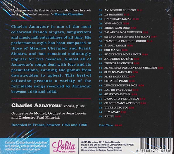 Charles Aznavour - L'Amour A Fleur De Coeur (25 tracks) (CD)