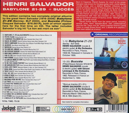 Henri Salvador - Babylone 21-29 + Succus (2 albums on 1 CD) (31 tracks) (+11 bonus tracks) (ltd. ed.) (deluxe 3-fold digipak) (remastered) (2 (CD)