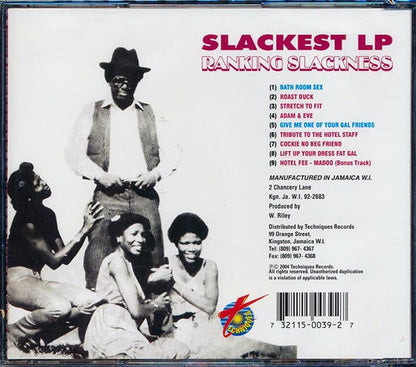 General Echo (Ranking Slackness) - Slackest (CD)