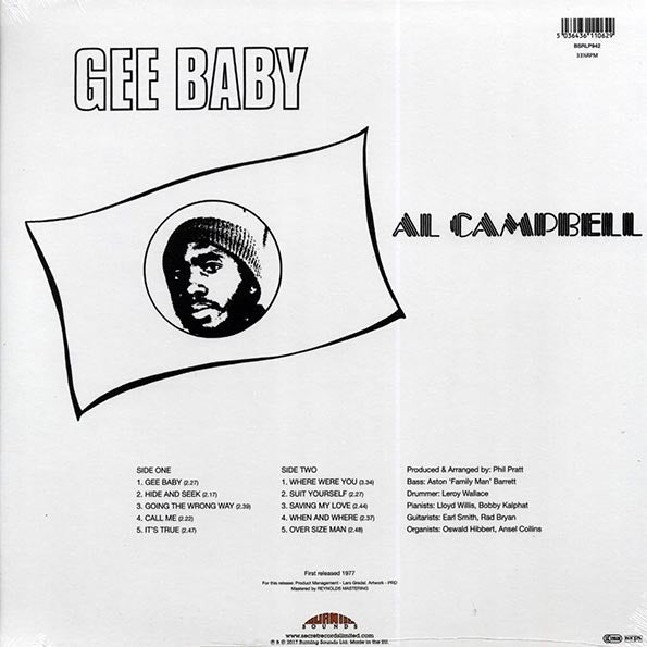 Al Campbell - Gee Baby (LP)