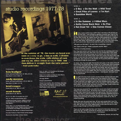 The Scenics - In The Summer: Studio Recordings 1977-78 (LP)