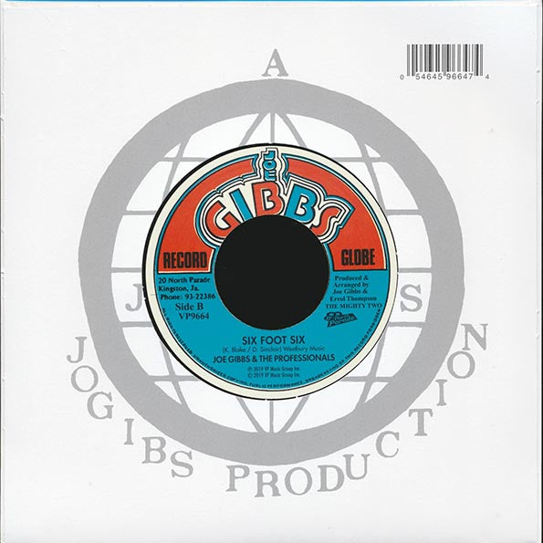 Prince Alla - Naw Go A Them Burial  /  Joe Gibbs & The Professionals - Six Foot Six (7")