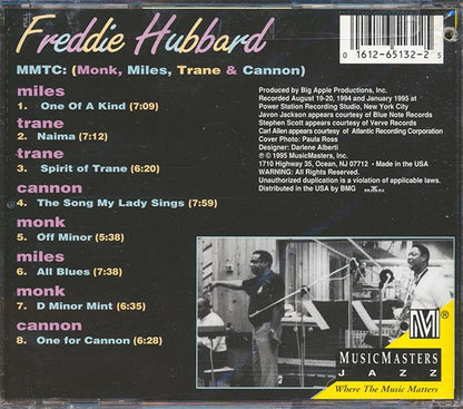 Freddie Hubbard - MMTC: Monk, Miles, Trane & Cannon (CD)