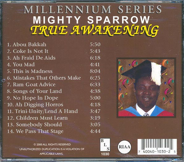Mighty Sparrow - True Awakening (CD)