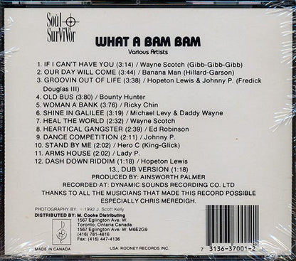 Banana Man, Bounty Hunter, Hopeton Lewis, Johnny P, Etc. - What A Bam Bam! (CD)
