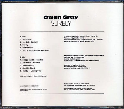 Owen Gray - Surely (CD)