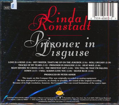 Linda Ronstadt - Prisoner In Disguise (CD)