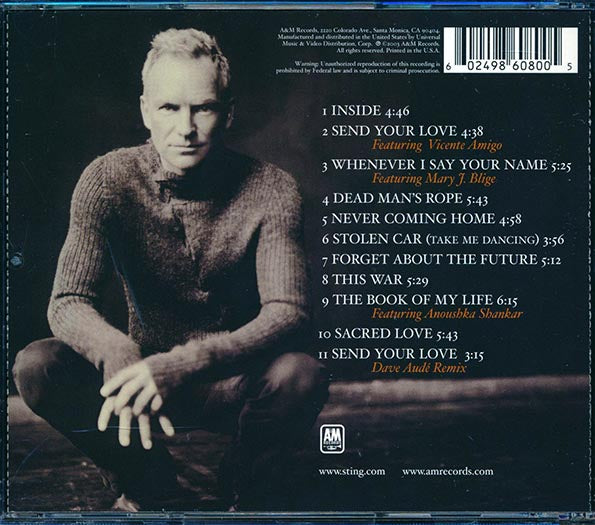 Sting - Sacred Love (CD)