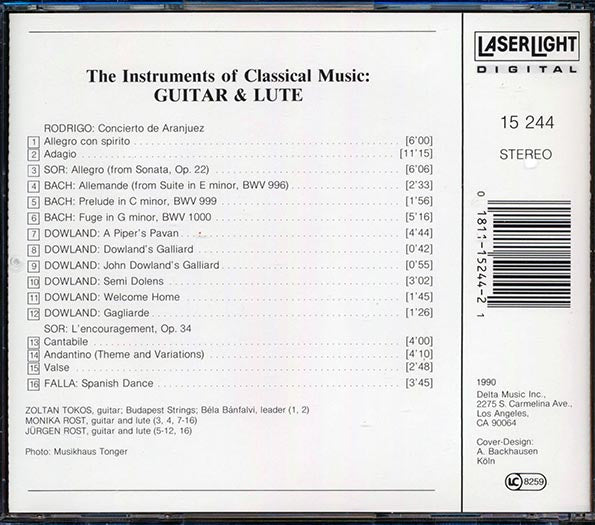 Vivaldi, Bach, Etc. - The Guitar & Lute (CD)