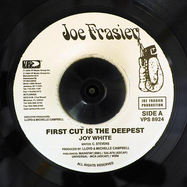 Joy White - First Cut Is The Deepest  /  Bobby Floyd - Save The Last Dance (7")