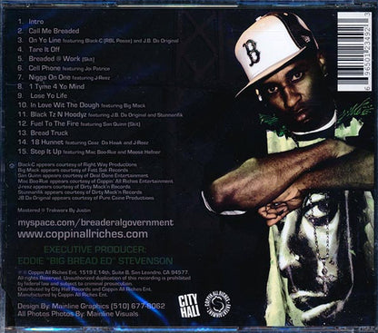 Big Bread Ed - Big Breaded Extended: Call Me Breaded (CD)