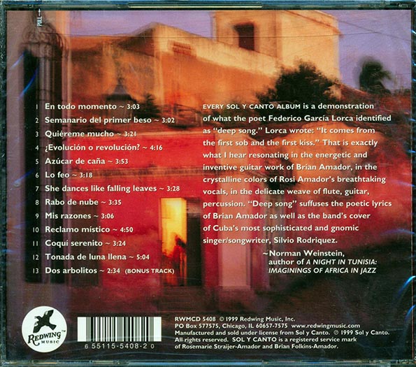 Sol Y Canto - En Todo Momento (CD)