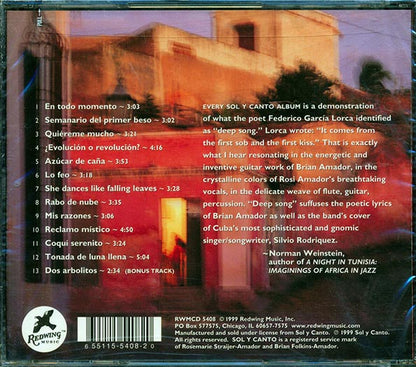 Sol Y Canto - En Todo Momento (CD)
