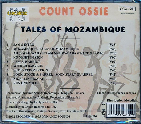 Count Ossie - Tales Of Mozambique (CD)
