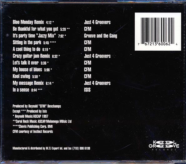 CFM, Just 4 Groovers, Groove & The Gang, Isis - Land Of Soul Jazz (CD)