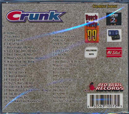 The Notorious BIG, Jay-Z, Lauryn Hill, Rim DMC, Outkast, Etc. - Crunk The Mix: Featuring Dee Jam Blaster (CD)