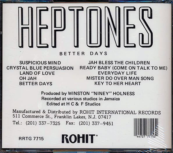 The Heptones - Better Days (CD)