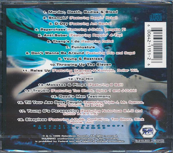 The Notorious BIG, Too Short, 8-Ball, J-Dubb, Etc. - Anti-Sober (CD)
