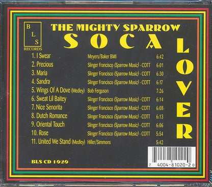 Mighty Sparrow - Soca Lover (CD)
