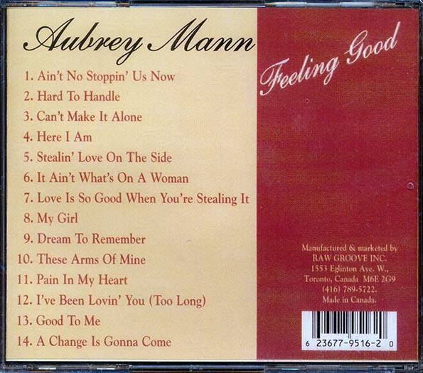 Aubrey Mann - Feeling Good (CD)