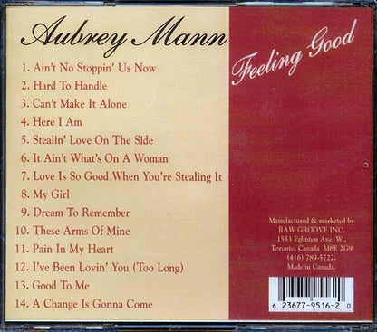 Aubrey Mann - Feeling Good (CD)