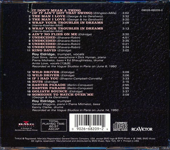Roy Eldridge - In Paris (CD)