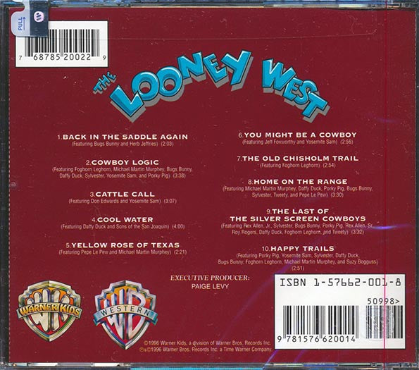 Bugs Bunny, Daffy Duck, Yosemite Sam, Porky Pig, Etc. - The Looney West (CD)