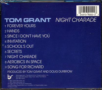 Tom Grant - Night Charade (CD)