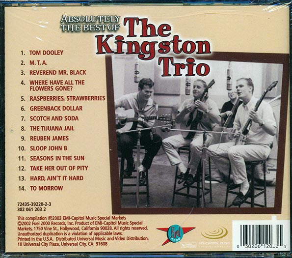 Kingston Trio - Absolutely The Best Of The Kingston Trio (CD)