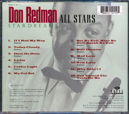 Don Redman & His All Stars - Stardreams (CD)
