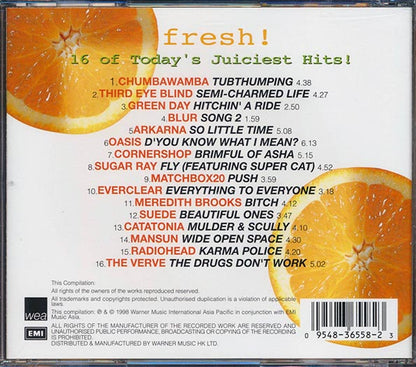 Green Day, Blur, Chumbawamba, Third Eye Blind, Radiohead, Etc. - Fresh! 16 Of Today's Juiciest Hits! (CD)
