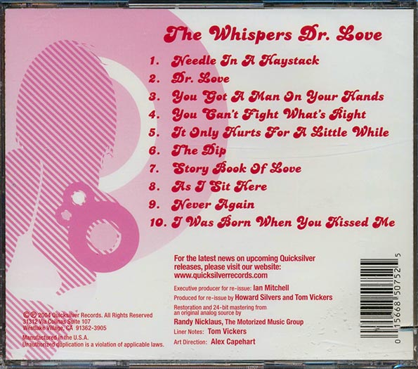 The Whispers - Dr. Love: Old School California Soul (marked/ltd stock) (remastered) (CD)