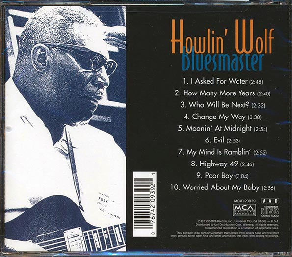 Howlin' Wolf - Bluesmaster (CD)