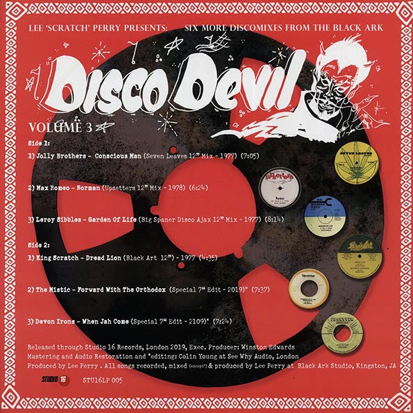Lee Perry - Disco Devil Volume 3: Burning The Black Art (LP) - PureSound Records