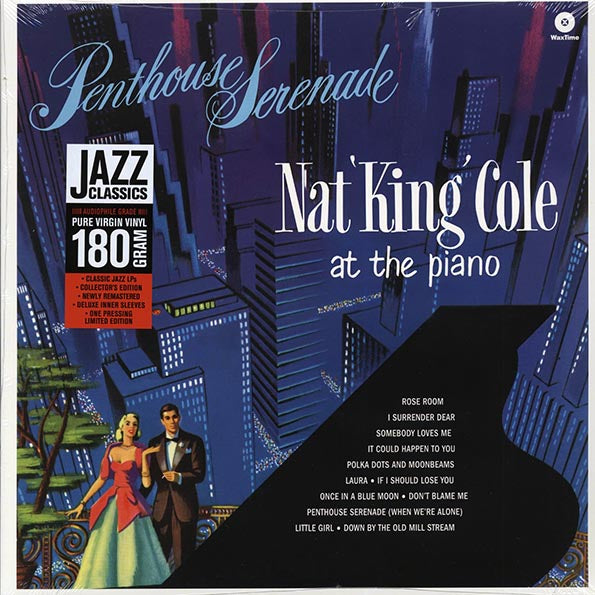 Nat King Cole - Penthouse Serenade: Nat King Cole At The Piano (+2 bonus tracks) (ltd. ed.) (180g) (LP) - PureSound Records
