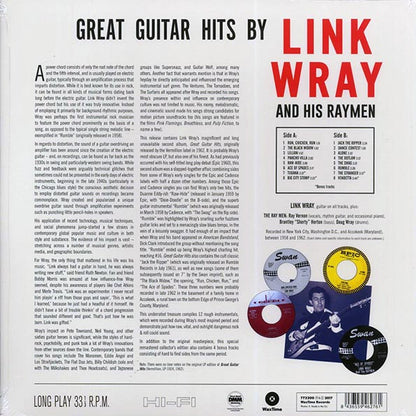 Link Wray & His Wraymen - Great Guitar Hits By Link Wray & His Raymen (+4 bonus tracks) (ltd. ed.) (LP) - PureSound Records