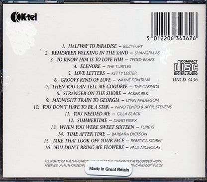 The Shangri-Las, Billy Fury, Acker Bilk, The Turtles, Etc. - Forever: The Love Album (CD)