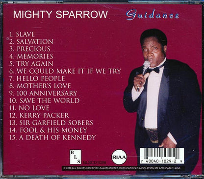 Mighty Sparrow - Guidance: Millennium Series (CD)