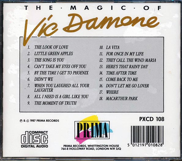 Vic Damone - The Magic Of Vic Damone: Eighteen Classic Love Songs (CD)