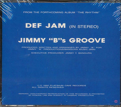 Jimmy B - Def Jam (CD)