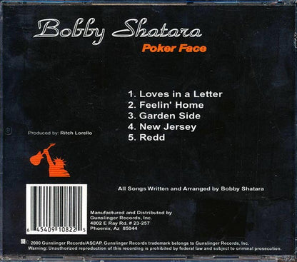 Bobby Shatara - Poker Face (CD)