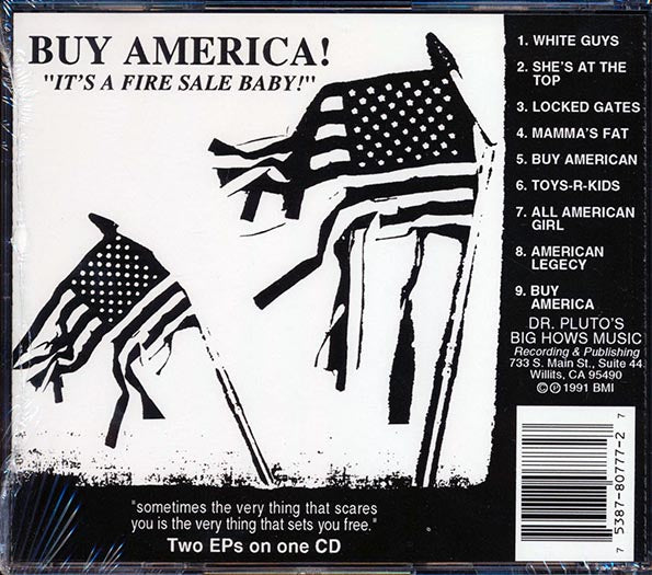 Madasnasa & The Jakats Of Jive - White Guys + Buy America (CD)