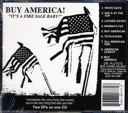 Madasnasa & The Jakats Of Jive - White Guys + Buy America (CD)