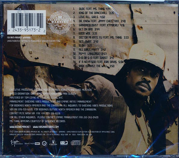 Beenie Man - Back To Basics (CD)